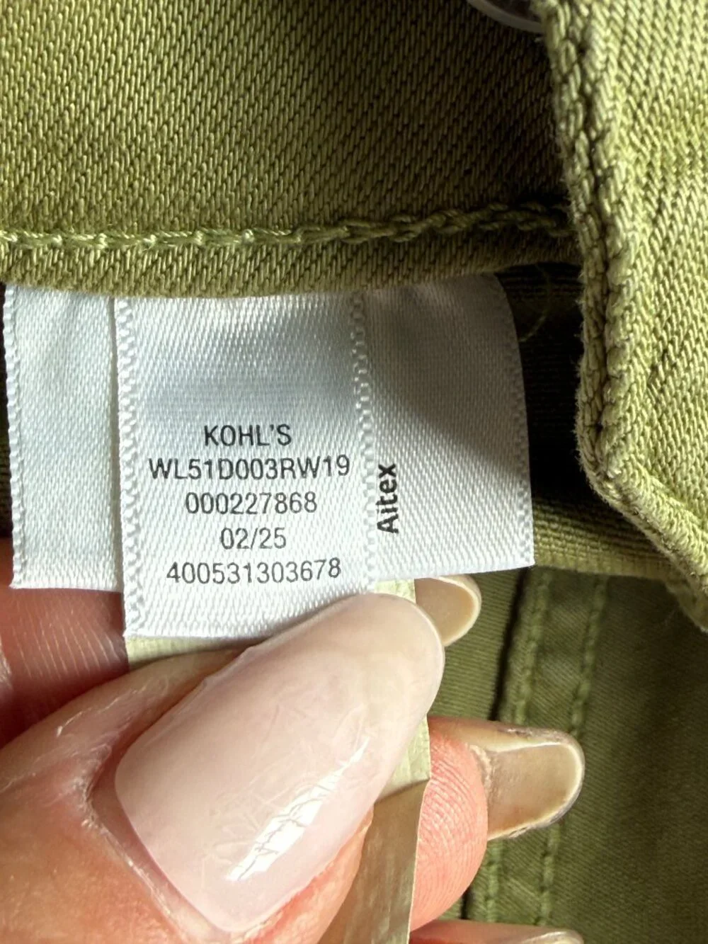 LC Lauren Conrad Super High Rise Patch Pocket Shorts | Giada Green | Size 8